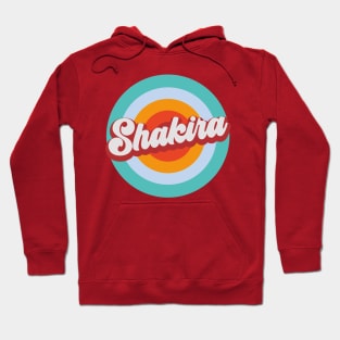 Color Circle With Name Shakira Hoodie